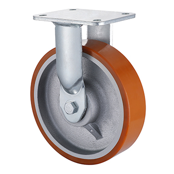 Extra Heavy Weight Fixed Casters 10 Inch Load 1250kg Casting Polyurethane wheel Near Me