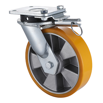 Extra Heavy Duty Castors with Directional Lock 200mm Load 800kg Casting Polyurethane wheel Germany Near Me