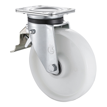 Heavy Duty Tail Lockable Castors with 150mm Load 800kg Nylon Wheel Trolley