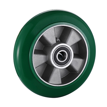 Elastic Polyurethane Wheel 160mm Load 450kg