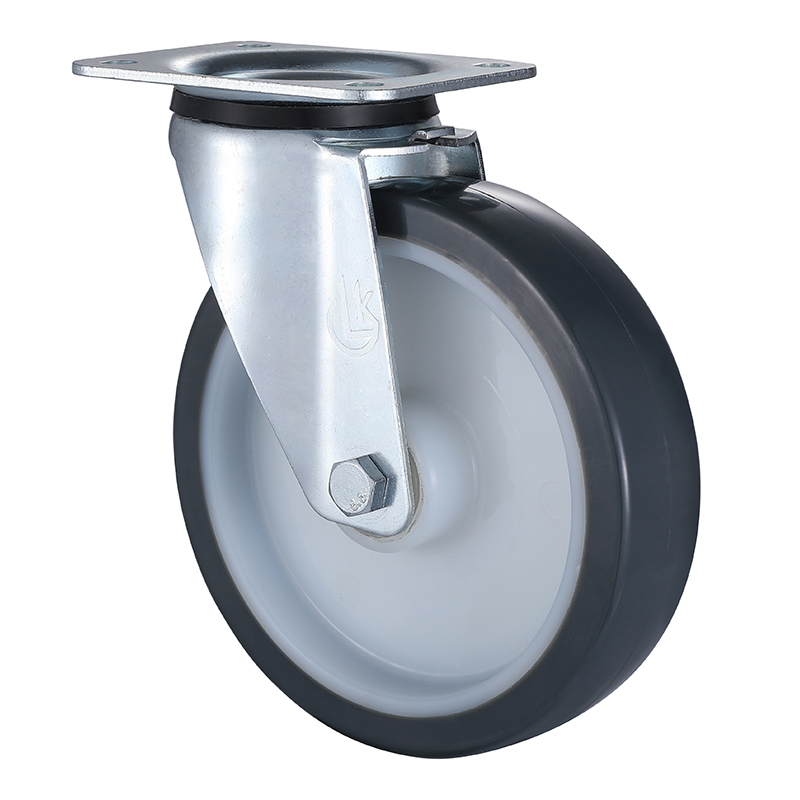 Swivel Castor 80mm Load 110kg Injection Polyurethane wheels