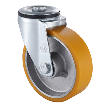 Swivel Castor 80mm Load 230kg Casting Polyurethane wheels