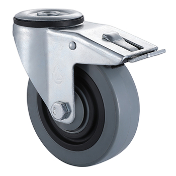 Swivel Castor with Total Lock 100mm Load 160kg PA sandwich wheels