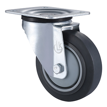 Best Thermoplastic Rubber Swivel Castors 80mm Load 90kg