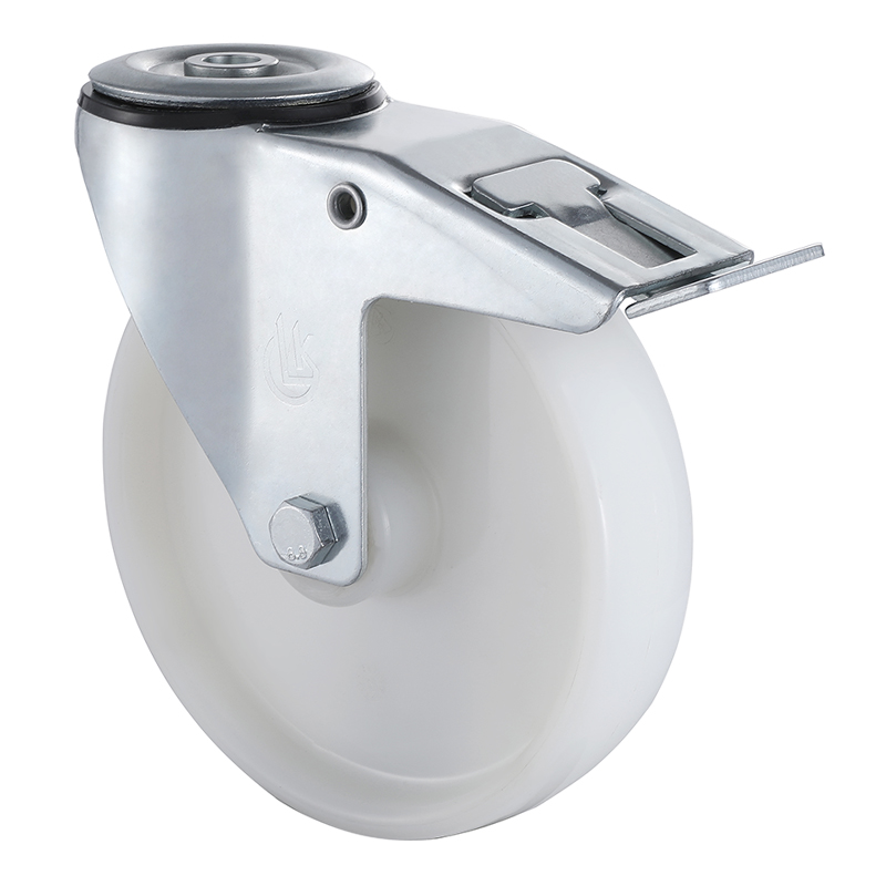 Best Polypropylene Bolt Hole with Total Brake Castors 80mm Load 80kg