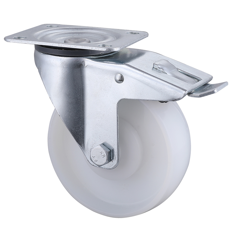 Top Polypropylene Total Brake Castors 80mm Load 80kg