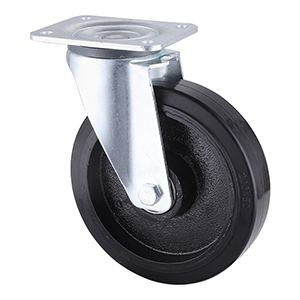 Wholesale Elastic Rubber Swivel Castors 160mm Load 450kg