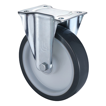 Best Polyurethane Fixed Castors 80mm Load 120kg