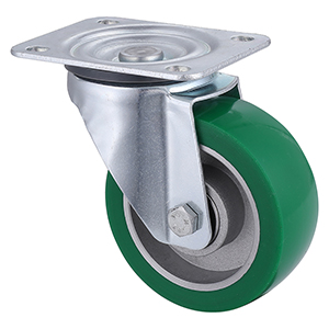 Hight Quality Polyurethane Swivel Castors 100mm Load 180kg