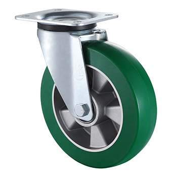 Popular Polyurethane Swivel Castors 100mm Load 250kg