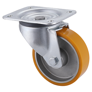 Wholesale Polyurethane Swivel Castors 100mm Load 300kg