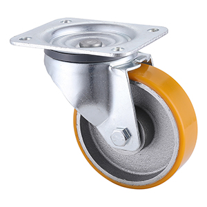 Wholesale Polyurethane Swivel Castors 100mm Load 350kg