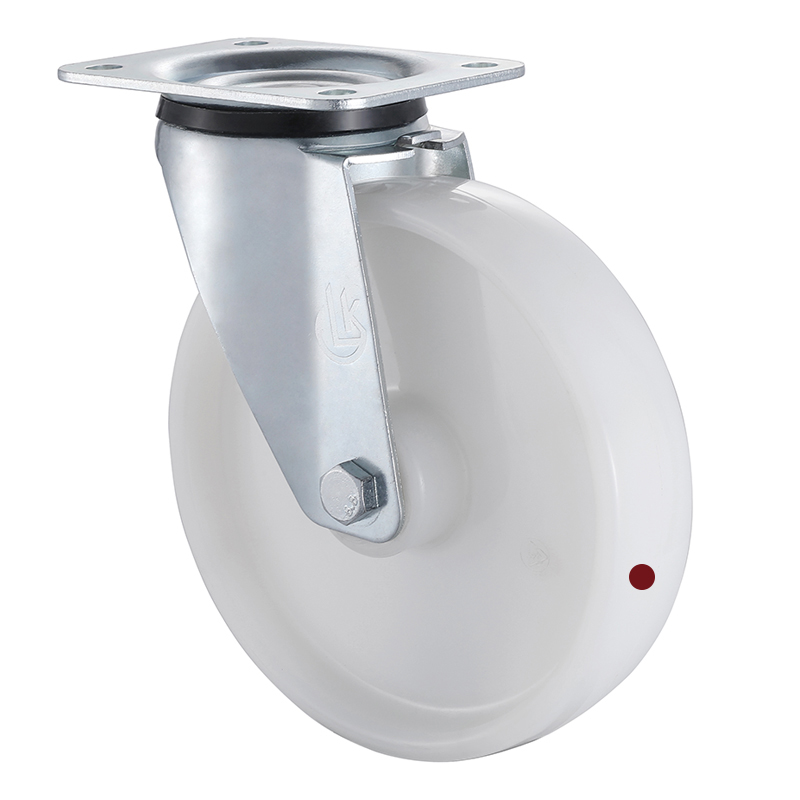 120℃ Heat Resistant Nylon Swivel Castors 200mm Load 300kg