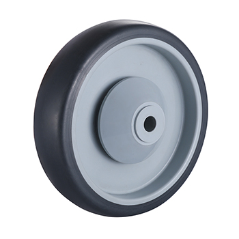 TB  Series Grey Thermoplastic Rubber Wheels